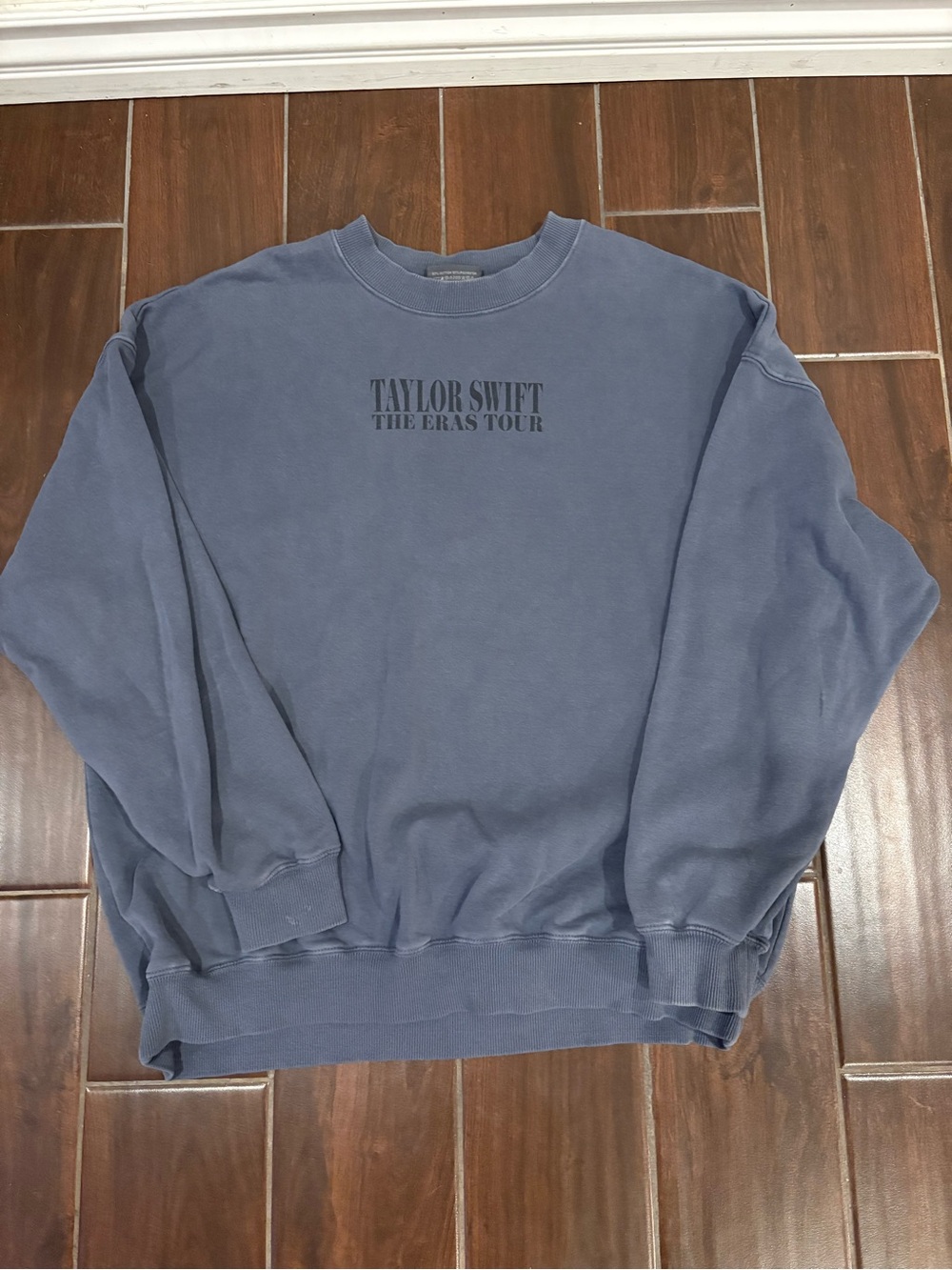 Taylor Swift The Eras Tour Pullover Sweatshirt - Slate Blue